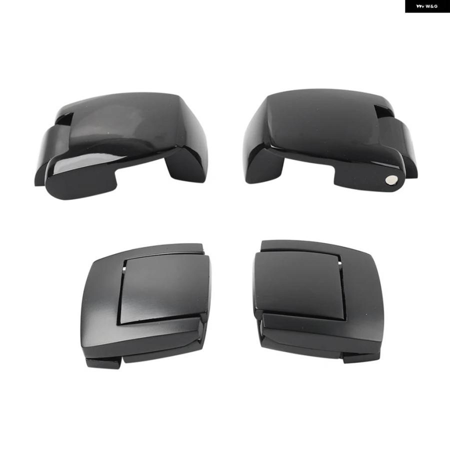 並行輸入品4ピースCNC バイク ツアー用 トランク ラッチヒンジ ハーレー ROAD KING ELECTRA GLIDE FLHTC FLHT TRIKE MODELS 1988-2013_2