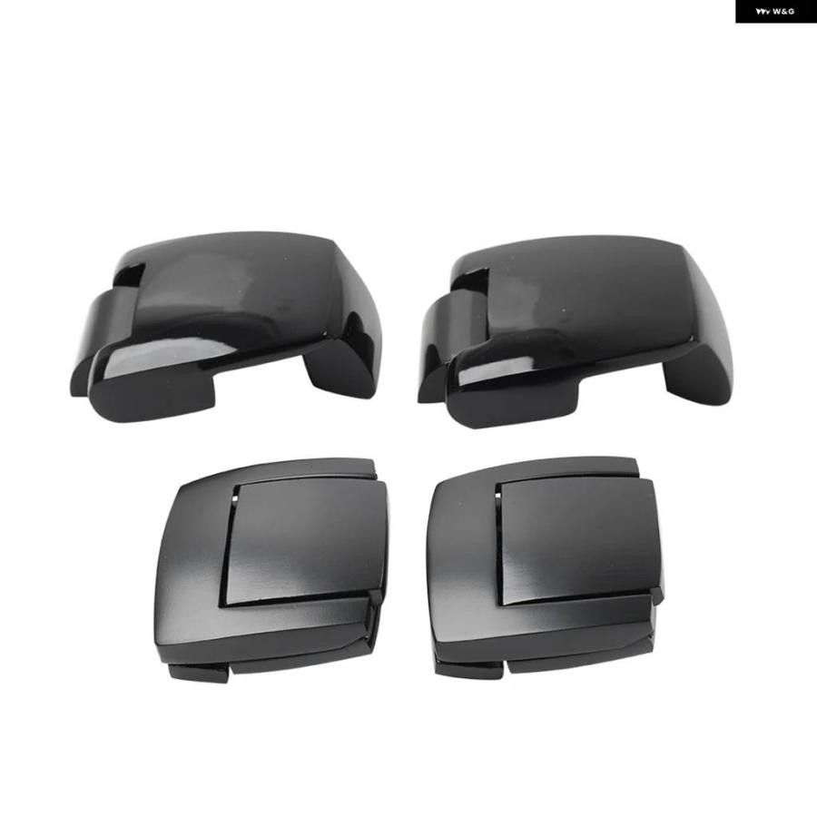 並行輸入品4ピースCNC バイク ツアー用 トランク ラッチヒンジ ハーレー ROAD KING ELECTRA GLIDE FLHTC FLHT TRIKE MODELS 1988-2013_3
