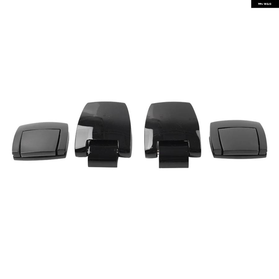 並行輸入品4ピースCNC バイク ツアー用 トランク ラッチヒンジ ハーレー ROAD KING ELECTRA GLIDE FLHTC FLHT TRIKE MODELS 1988-2013_4