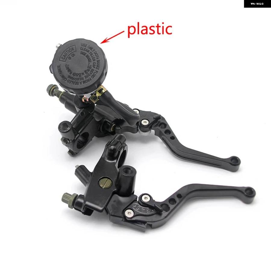 並行輸入品ALCONSTAR - 7/8インチ 22MM バイク クラッチ ブレーキ マスター シリンダー リザーバー レバー キット ホンダ カワサキ KLX用 フルード_17