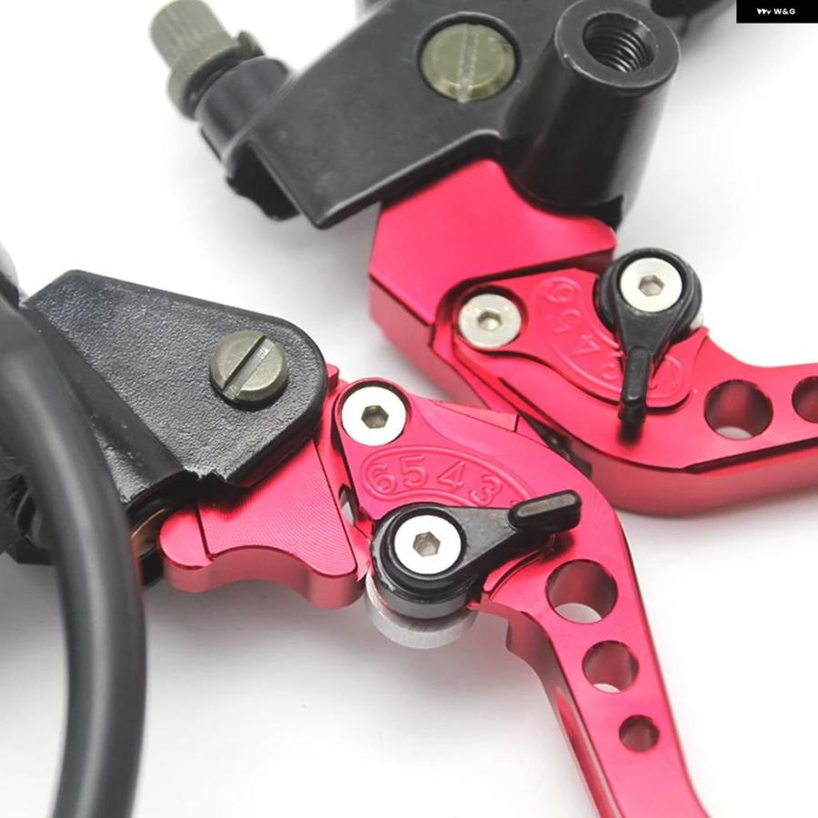 並行輸入品ALCONSTAR - 7/8インチ 22MM バイク クラッチ ブレーキ マスター シリンダー リザーバー レバー キット ホンダ カワサキ KLX用 フルード_18