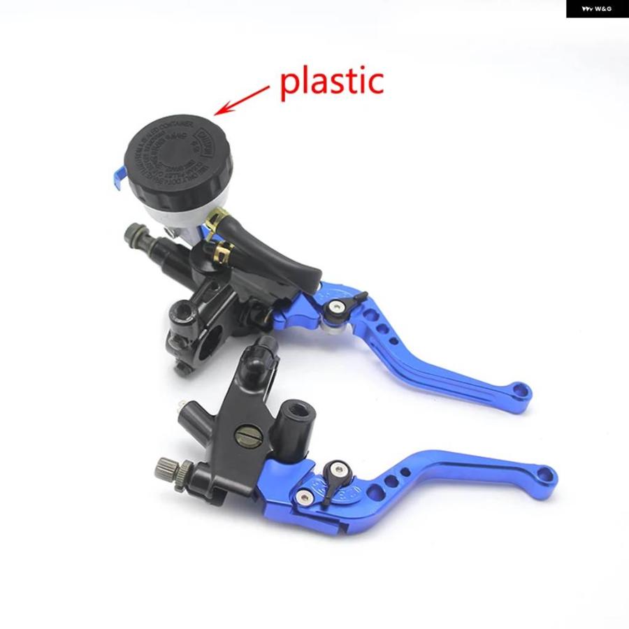 並行輸入品ALCONSTAR - 7/8インチ 22MM バイク クラッチ ブレーキ マスター シリンダー リザーバー レバー キット ホンダ カワサキ KLX用 フルード_19
