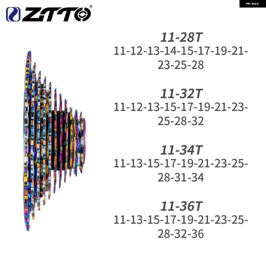 並行輸入品ZTTOグラベル バイク 11速 11-36T 超軽量カセット ロード