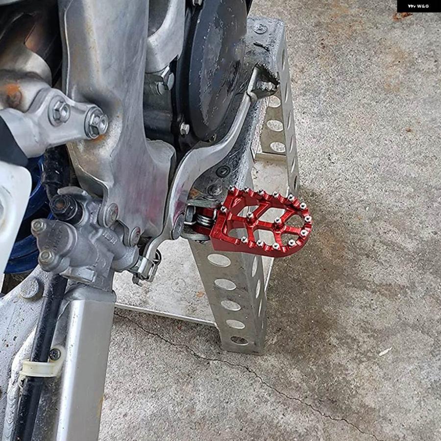 並行輸入品ホンダ CRF150R CRF250R CRF250X CRF150 CRF 150 R CRF250 CRF 250 R X バイク アクセサリー フットレスト フットペグ ペダルの画像