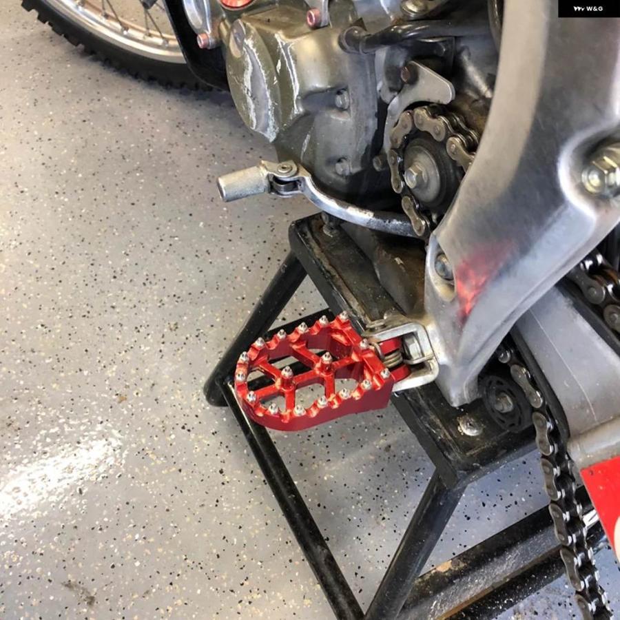 並行輸入品ホンダ CRF150R CRF250R CRF250X CRF150 CRF 150 R CRF250 CRF 250 R X バイク アクセサリー フットレスト フットペグ ペダルの画像