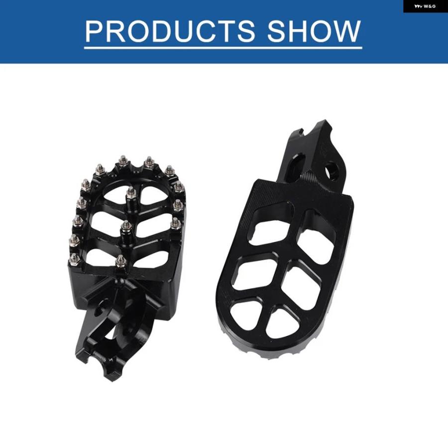 並行輸入品ホンダ CRF150R CRF250R CRF250X CRF150 CRF 150 R CRF250 CRF 250 R X バイク アクセサリー フットレスト フットペグ ペダルの画像