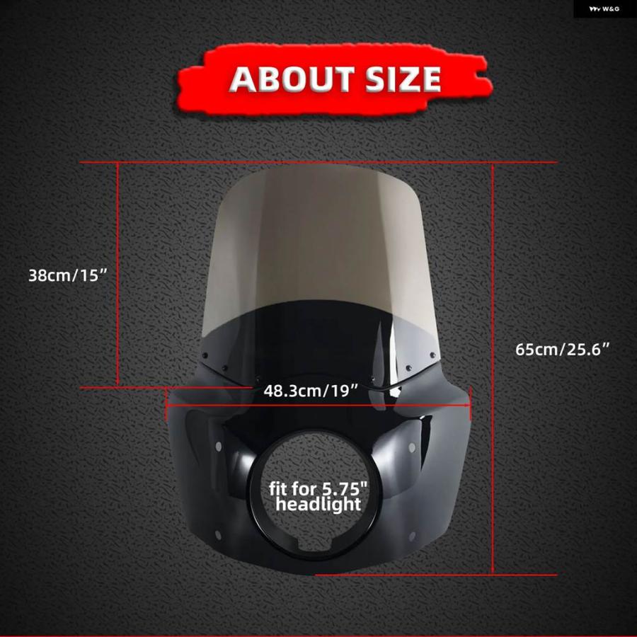並行輸入品15インチ バイク フロント フェアリング ロードウォリアー専用 ハーレー ソフテイル ローライダー S FXLRS 2020-2024_8