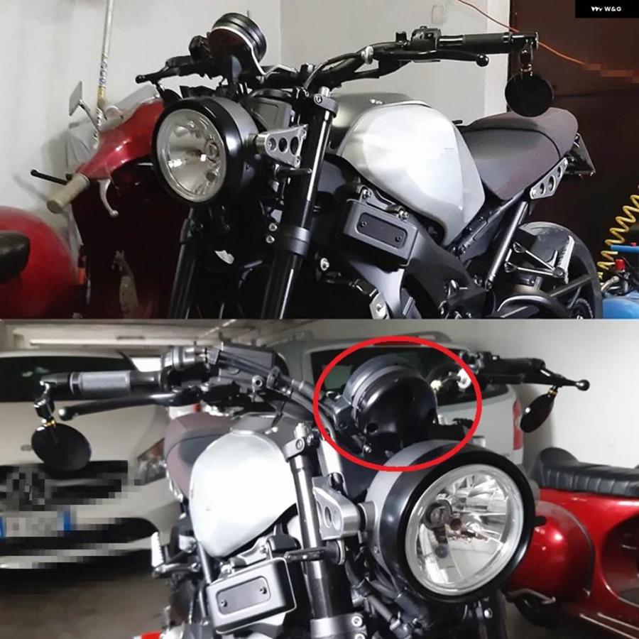 並行輸入品 ヤマハ XSR700 オドメーター スピード メーター ゲージ カバー オートバイ 底面 装飾 キャップの画像