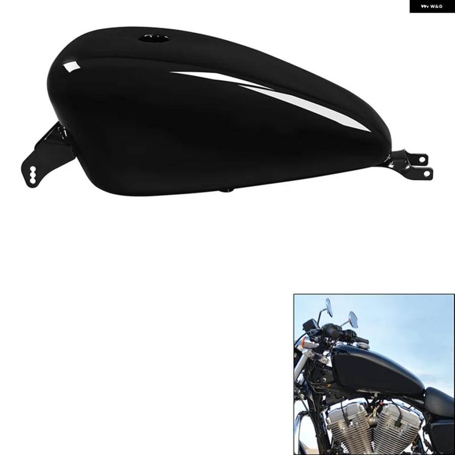 並行輸入品 3.7ガロン ガスタンク ハーレー スポーツスター 1200 2004-2006年 キャブレター バージョン_5