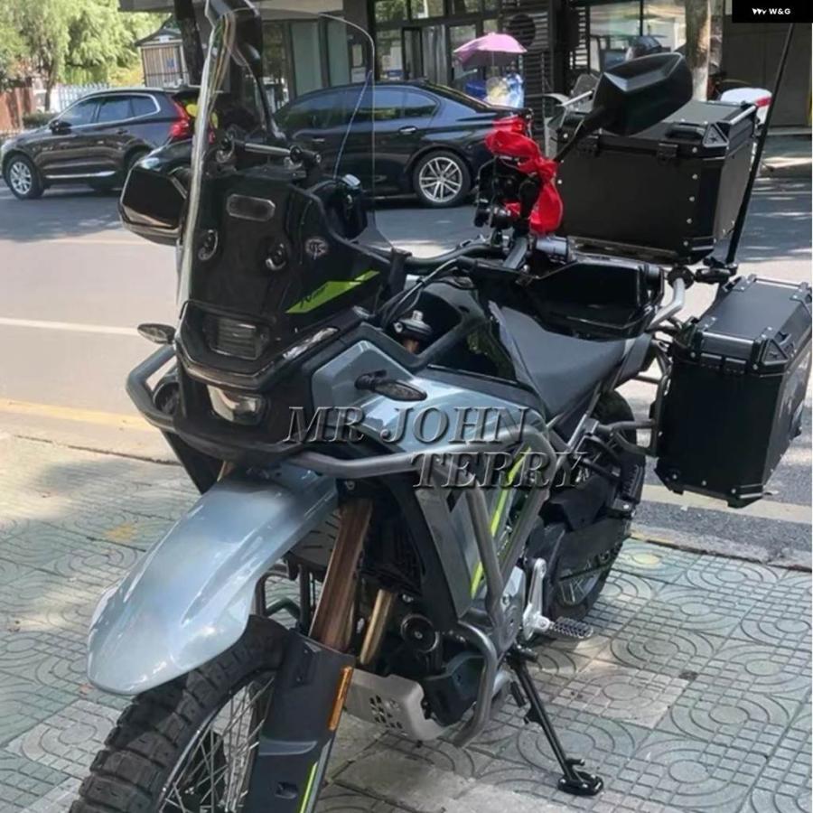 並行輸入品 CFMOTO 450MT 450 MT 450 IBEX 450 2024 バイク フロントガラス バイザー ウィンドスクリーン ディフレクター キット_10