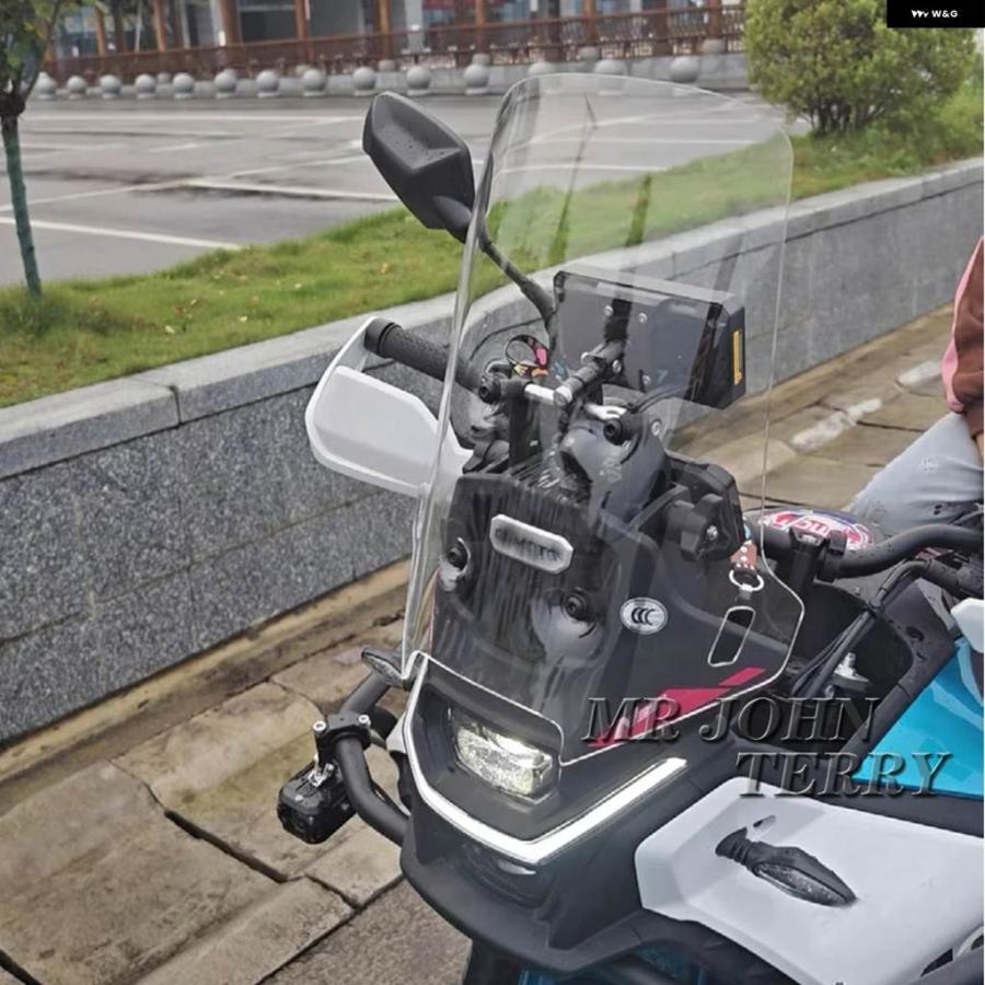 並行輸入品 CFMOTO 450MT 450 MT 450 IBEX 450 2024 バイク フロントガラス バイザー ウィンドスクリーン ディフレクター キット_13