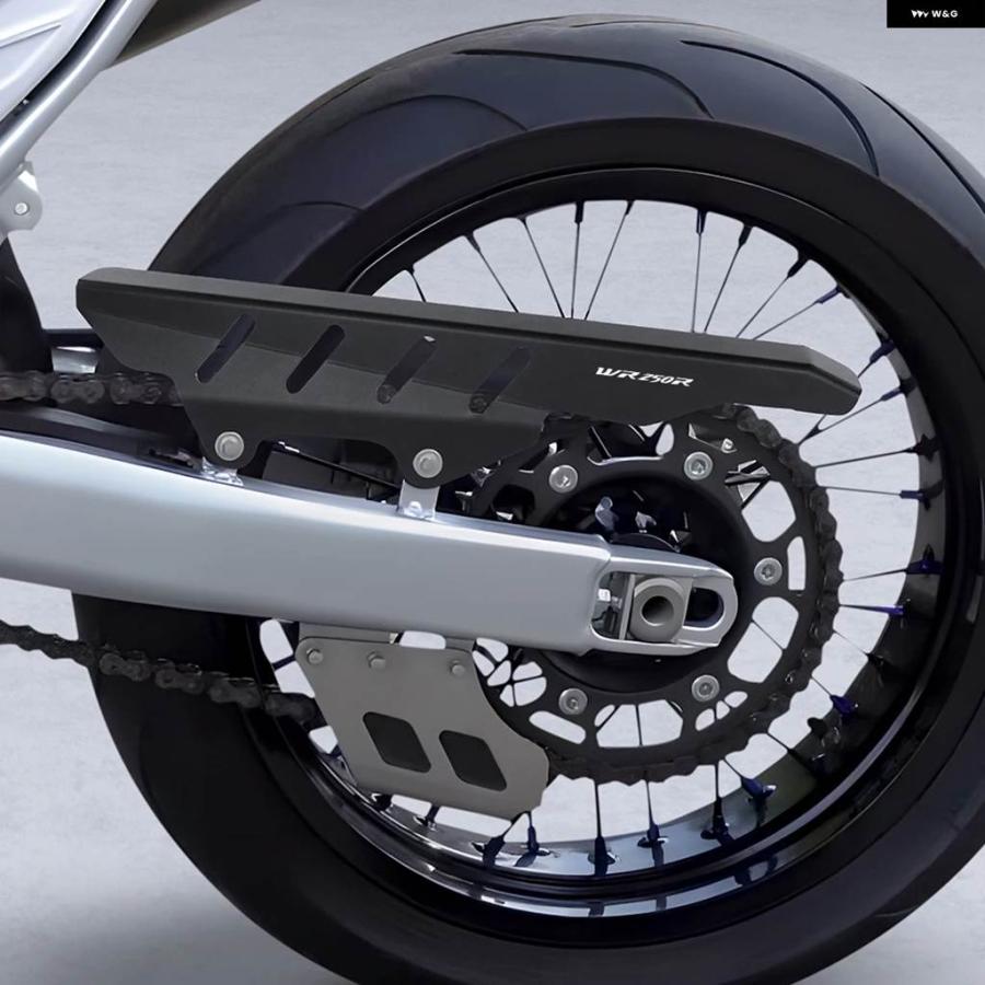 並行輸入品 ヤマハ WR250R / WR250X 2008-2018 2019 2020 WR 250X バイク チェーン プロテクションカバー スプロケット フレーム ガード プ