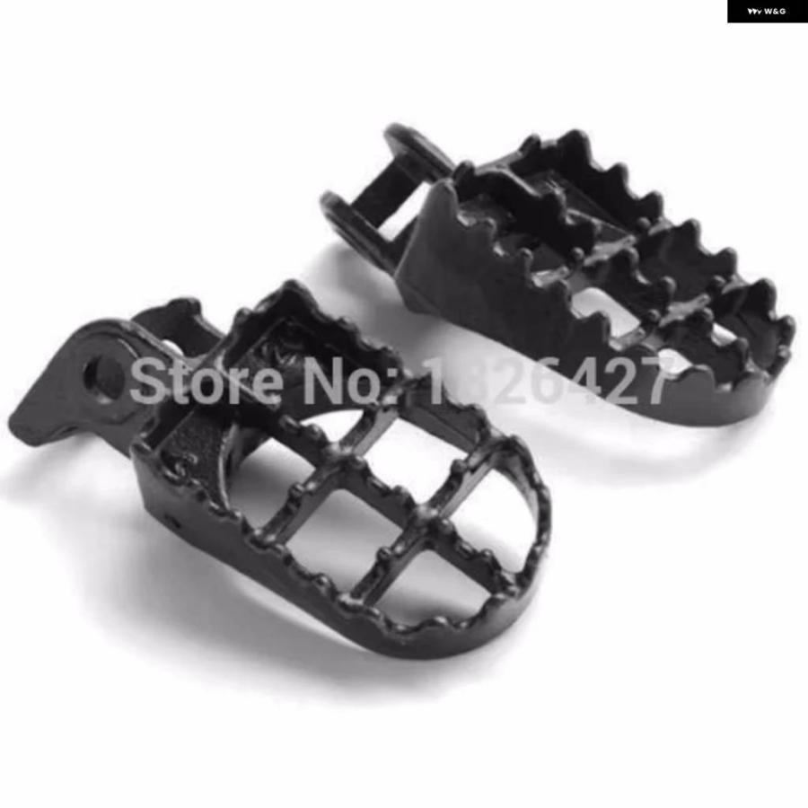 並行輸入品 オートバイ フットペグ フットレスト ホンダ CR125 CR250 1995-1999 1996 1997 1998の画像