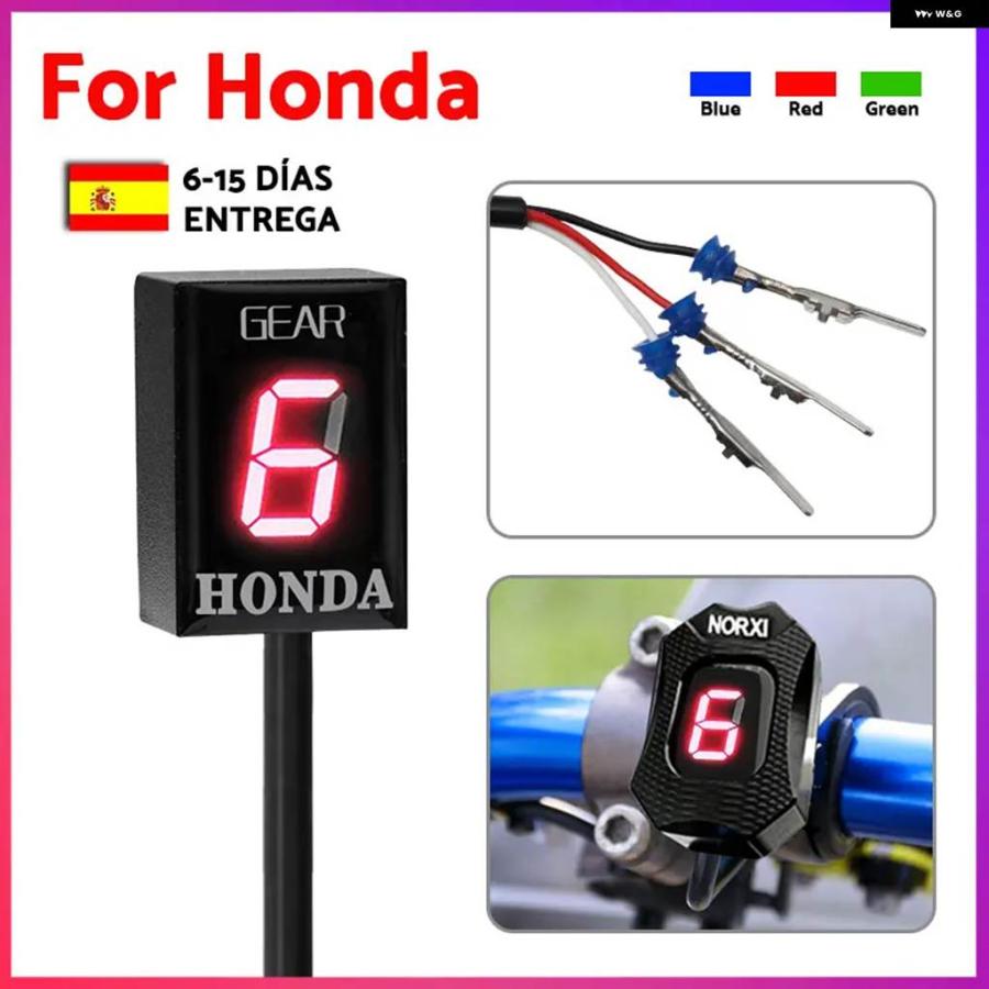 並行輸入品 ギア インジケーター スペイン ホンダ CB500X VFR 800 CB1000R CB400SF CB650F バイク 1-6 レベル ECU プラグ マウントの画像