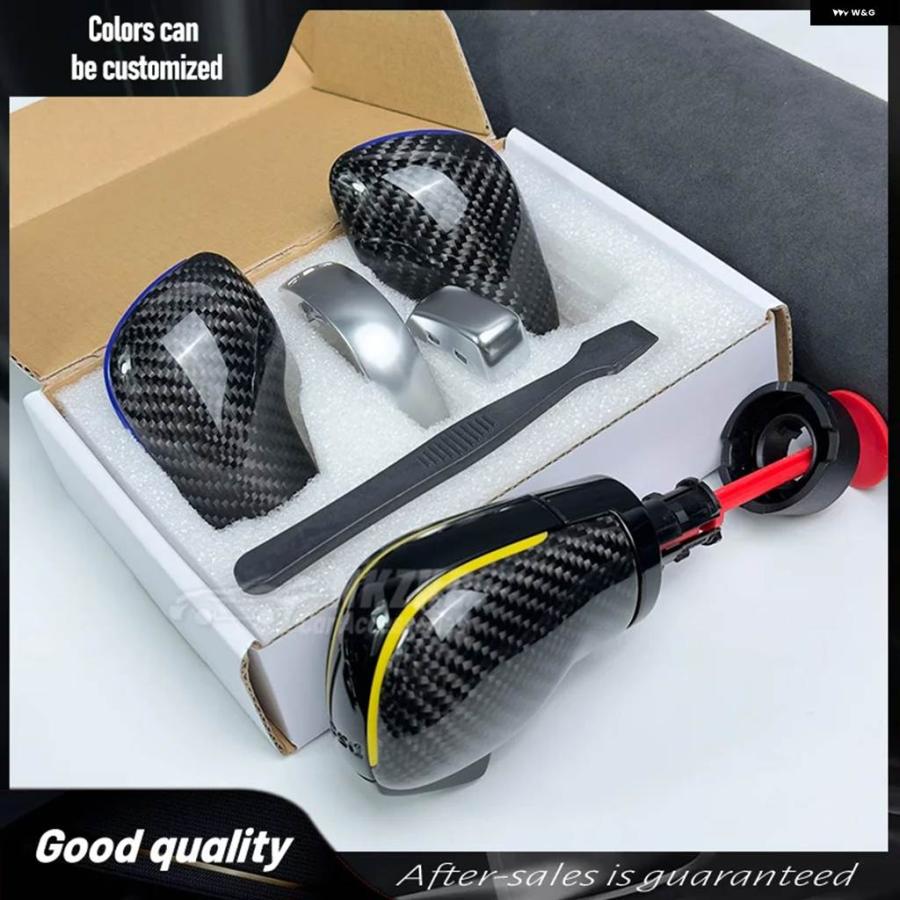 並行輸入品 フォルクスワーゲン ゴルフ 7 GTI R ティグアン パサート B7 B8 CCカーボン DSG ギアノブの画像