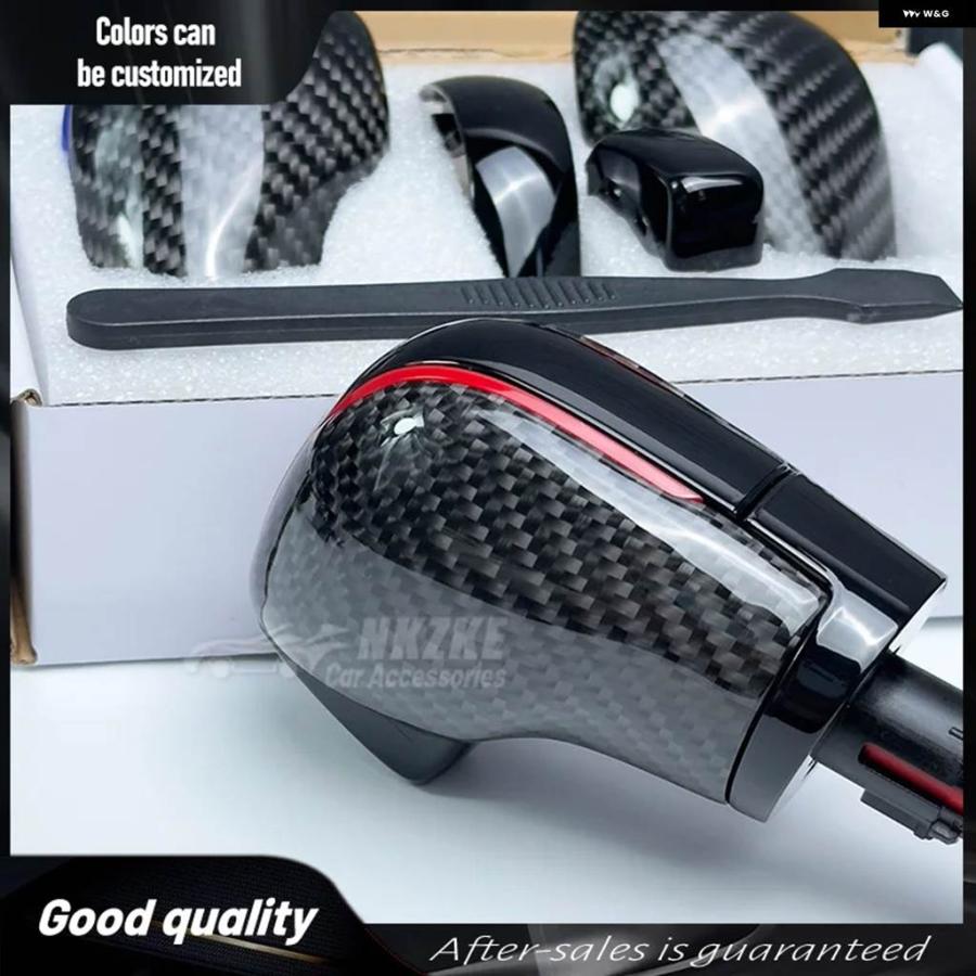 並行輸入品 フォルクスワーゲン ゴルフ 7 GTI R ティグアン パサート B7 B8 CCカーボン DSG ギアノブの画像