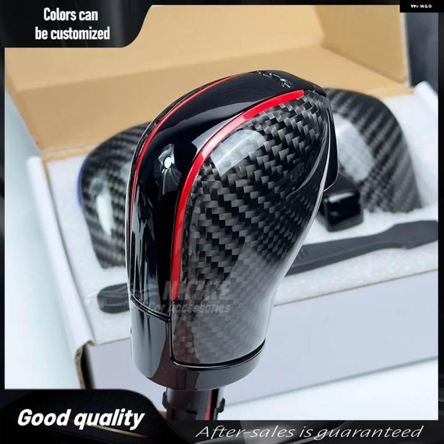 並行輸入品 フォルクスワーゲン ゴルフ 7 GTI R ティグアン パサート B7 B8 CCカーボン DSG ギアノブの画像