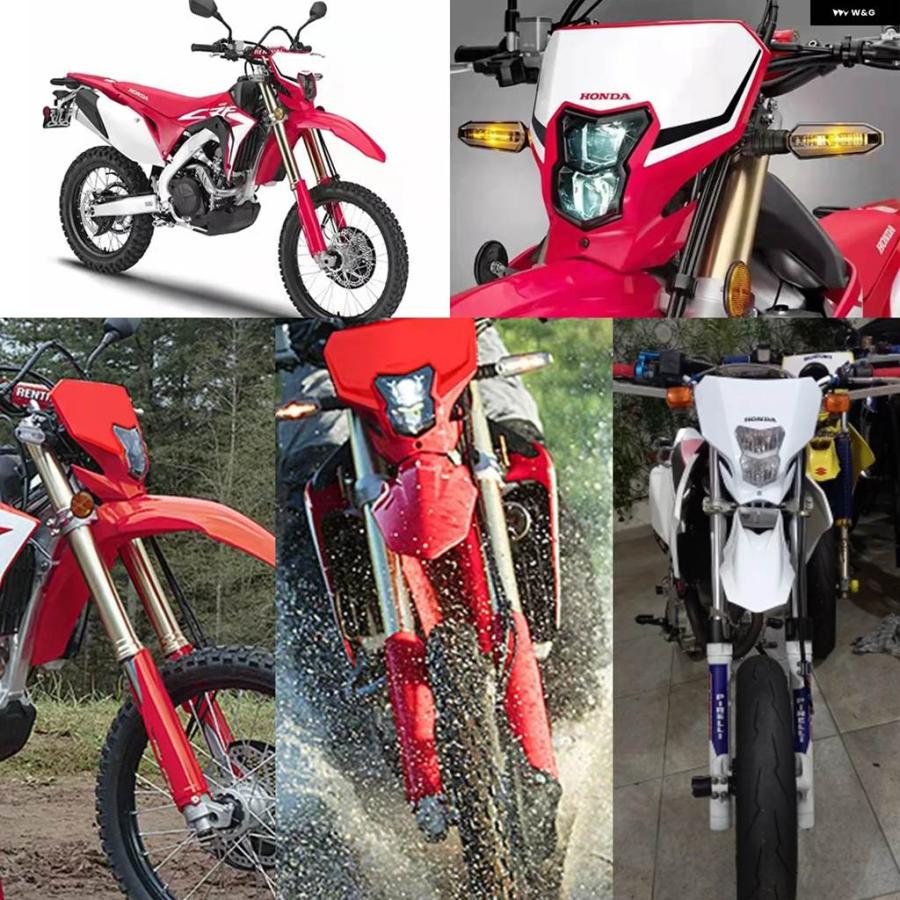 並行輸入品 LED ヘッドライト エンデューロ MX デュアルスポーツ ヘッドライト フロントランニングランプ ホンダ CRF450L CRF450の画像
