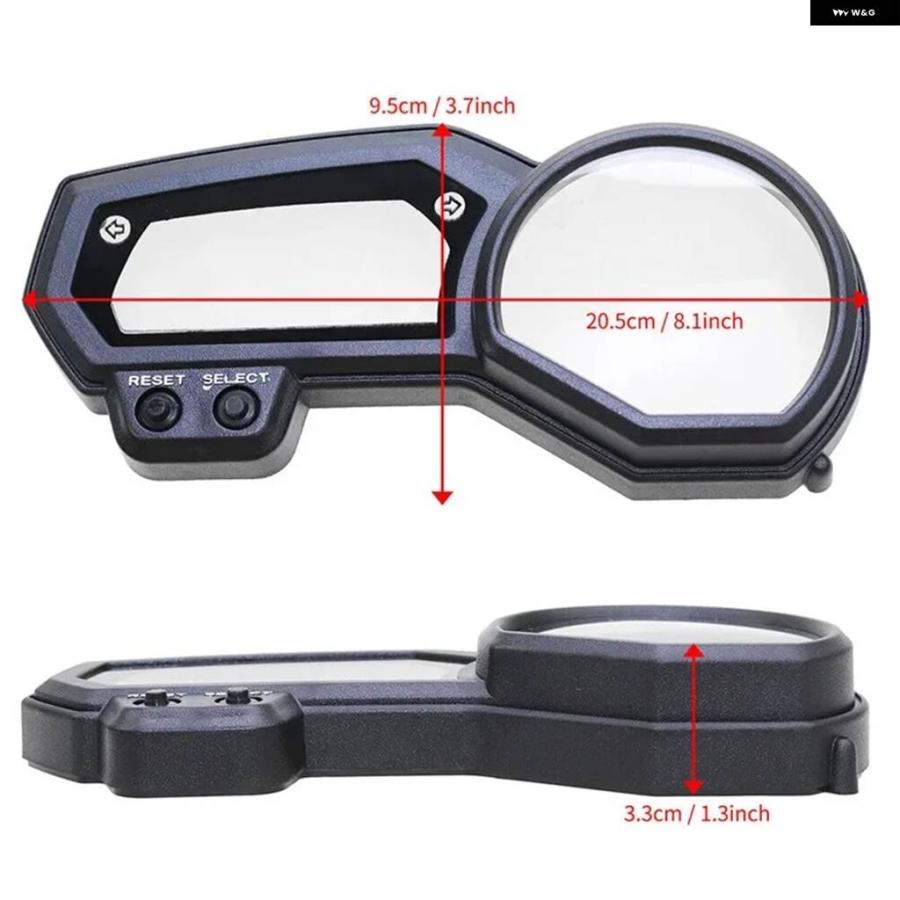 並行輸入品 ヤマハ FZ1 FZ1S FZ1N FZ6 FZ6N XJ6 2006-11 オートバイ スピード メーター 計器 ゲージ ハウジング カバー シングルの画像