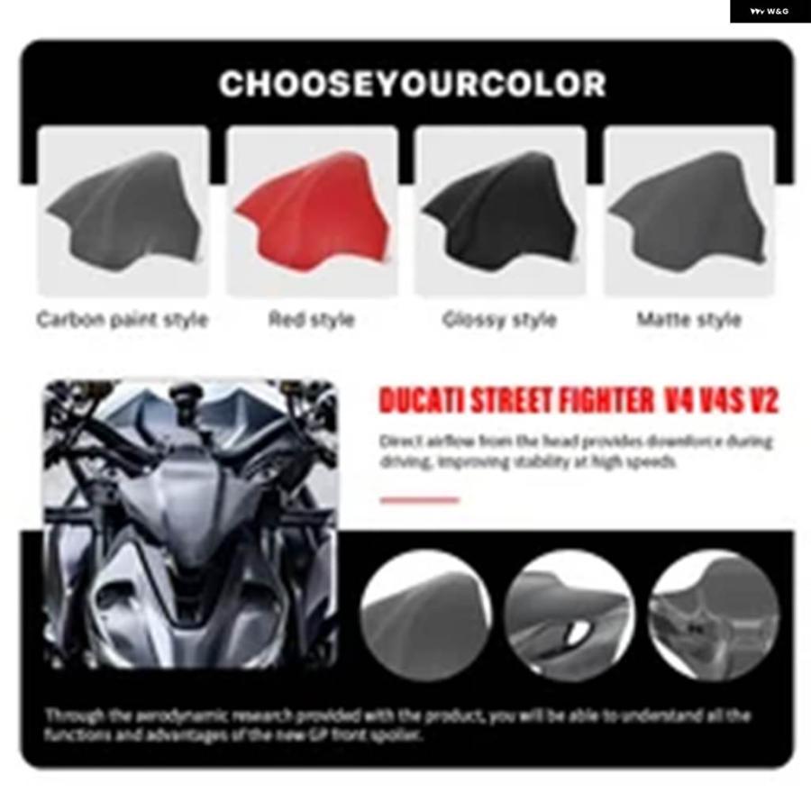 並行輸入品 ドゥカティ STREET FIGHTER V4 V2 V4S 2018-2024