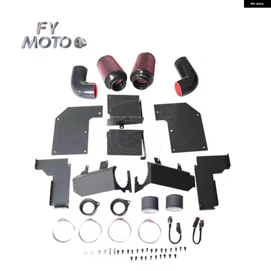 並行輸入品 2012年以降 メルセデス ベンツ C400 C450 C43 AMG GLC43用 コールドエアインテークキット パイプ_5
