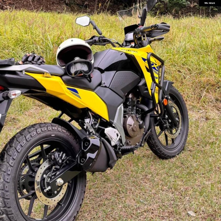 並行輸入品 DL250 VSTROM DL 250 SX 250SX 2023-2024用 上部アンダー クラッシュ バー エンジン ガード フレーム プロテクターの画像