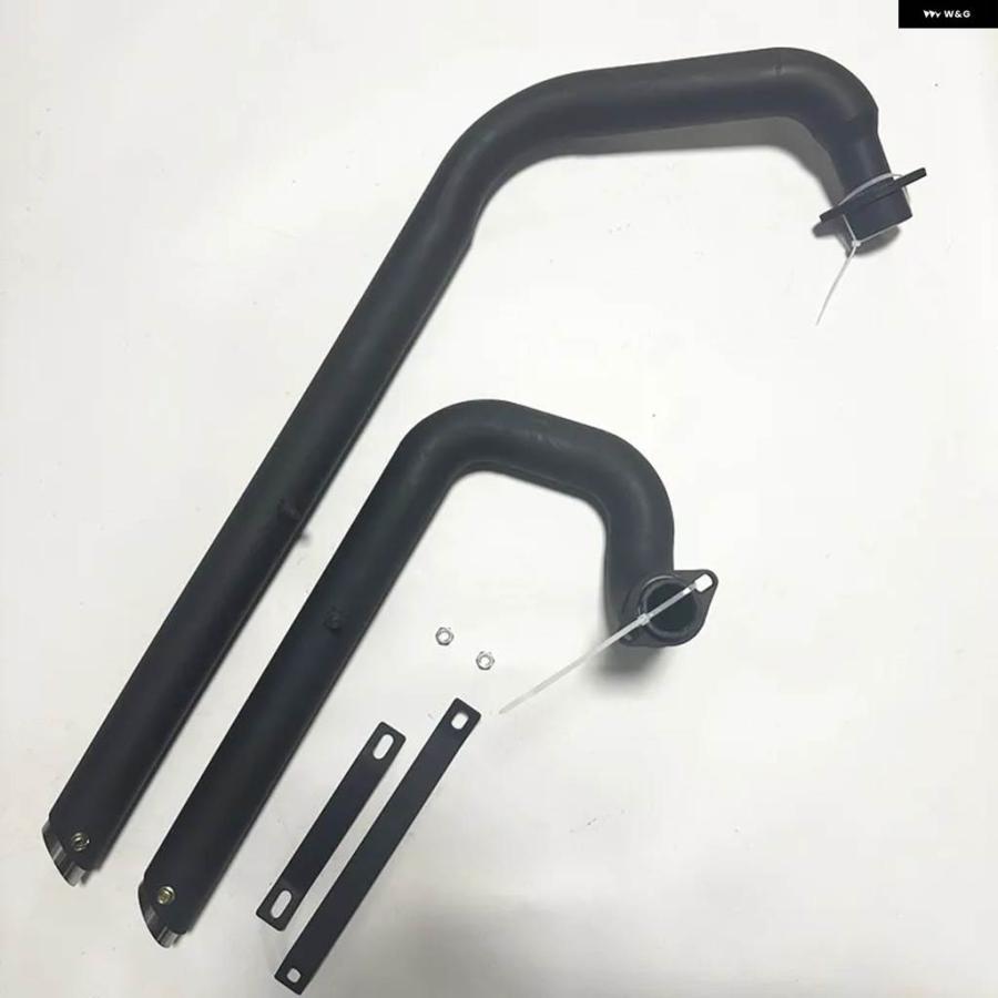 並行輸入品 ヤマハ XV400 ビラーゴ 400 1991 - 2004 ヤマハ XV535 ビラーゴ 535 1987 - 2004 フル排気 システム 接続 パイプの画像