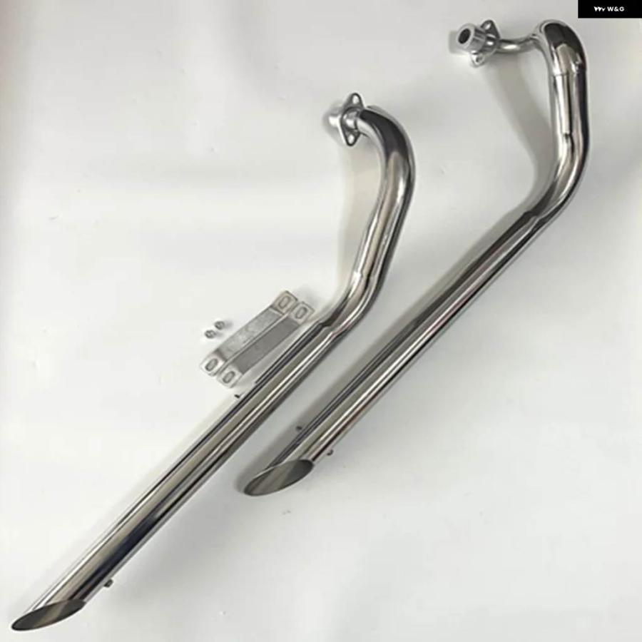 ブランド登録なし - 並行輸入品 ヤマハ V STAR650 V STAR400 XVS400 XVS650 A XVS650AT DRAGSTAR 400 650 自動二輪車 フルエキゾーストエスケープ ダ