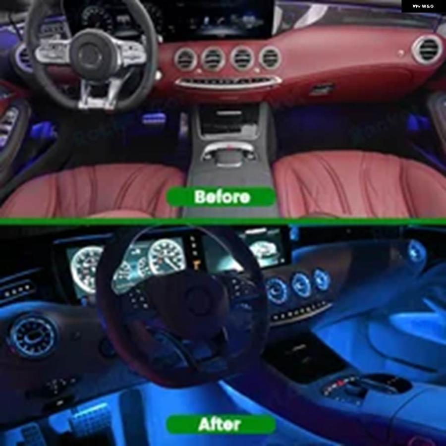 並行輸入品 2ドア タービン アウトレット 7/64カラー LED エアベント メルセデス ベンツ S-クーペ W217 C217 ノズル ダッシュボ_2