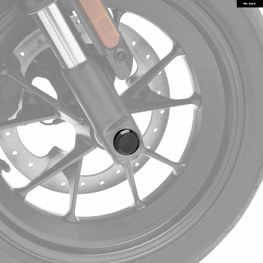 ブランド登録なし - 並行輸入品 自動二輪車 向こう正面 アクスルナットカバー 雄螺旋 ハーレー 運動競技はやりっ子 S RH1250S 2021-2024