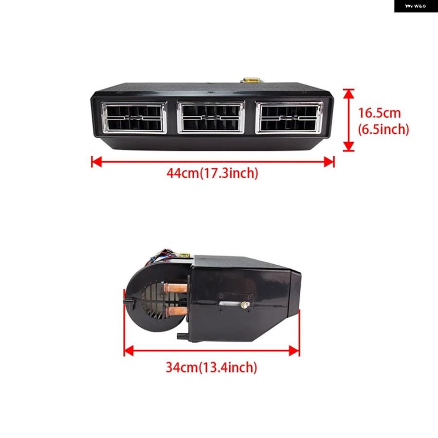 並行輸入品 エアヒーター 3500W エアコン 蒸発器 アセンブリ 24V 12V 