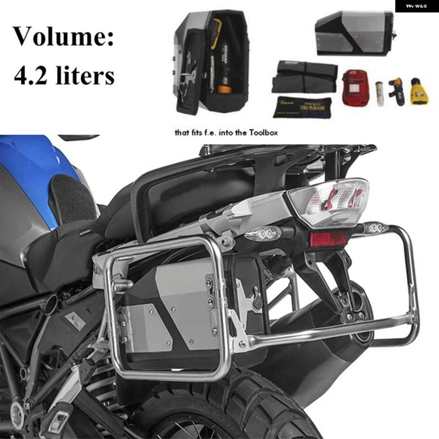 並行輸入品 BMW R1250GS R1300GS LC R1200GS R1250/R1200/ 1250/1200 F750GS F850GS ADV バイク 4.2L ツール ボックス ツールの画像