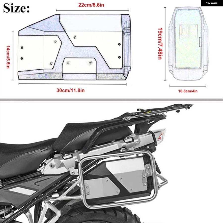 並行輸入品 BMW R1250GS R1300GS LC R1200GS R1250/R1200/ 1250/1200 F750GS F850GS ADV バイク 4.2L ツール ボックス ツールの画像