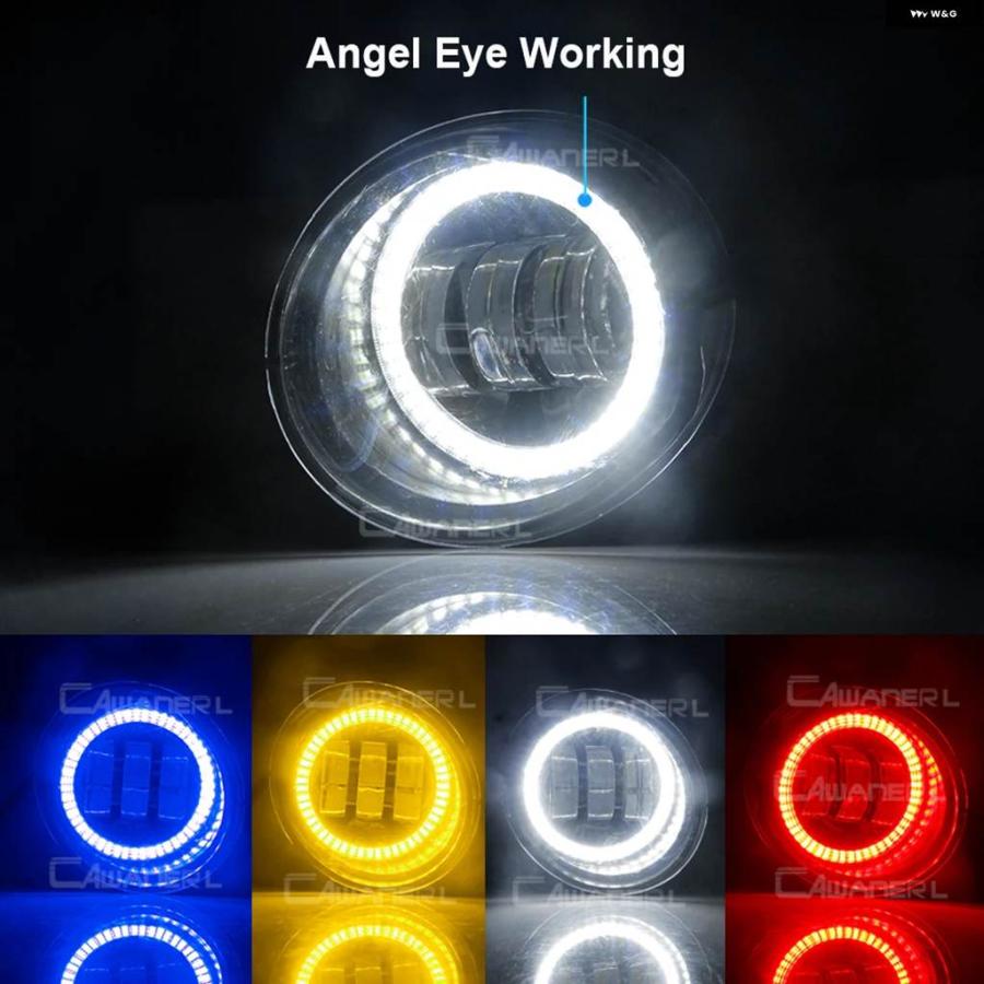 並行輸入品 車用 LED フォグランプ エンジェルアイ DRL ドライビングランプ H11 BMW F33 F32 F36 430I 435I 440I 425D 430D 435D_15
