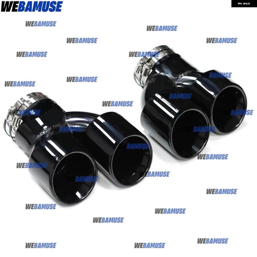 並行輸入品 BMW G20 G21 M340 G23 G26 M440I G42 M240I用ダブルパフォーマンス排気口排気テール パイプ マフラー排気 システムの画像