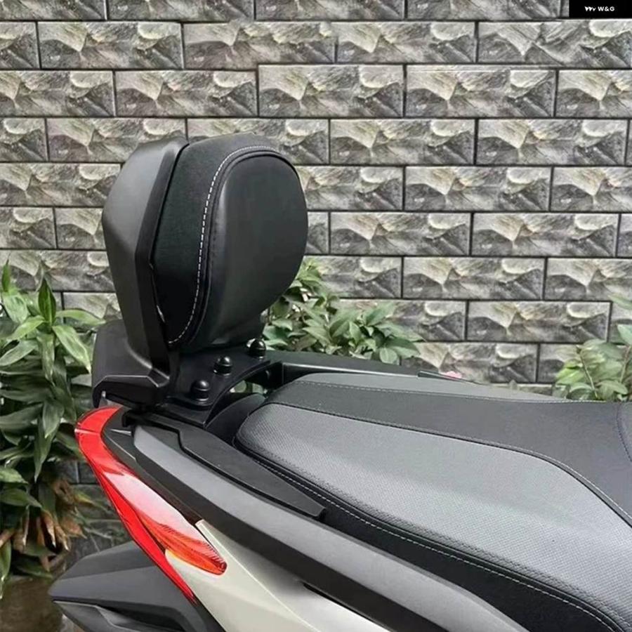 ブランド登録なし - 並行輸入品 後ろ側用 自動自転車 後ろ側用 シーシーバー バックレスト 座布団 パッド ホンダ FORZA350 NSS350 2023-2025 ADV350