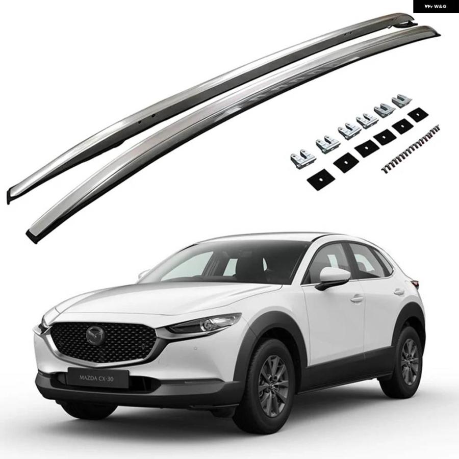 並行輸入品 マツダ CX-30 CX30 2020-2025用 ルーフラック クロスバー 