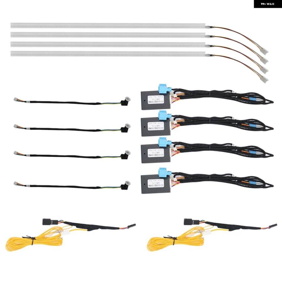 並行輸入品 メルセデス ベンツ C クラス W206 X254 64色 装飾 ダッシュボード LED ムードランプ 2022-2023年式用 アクティブの画像