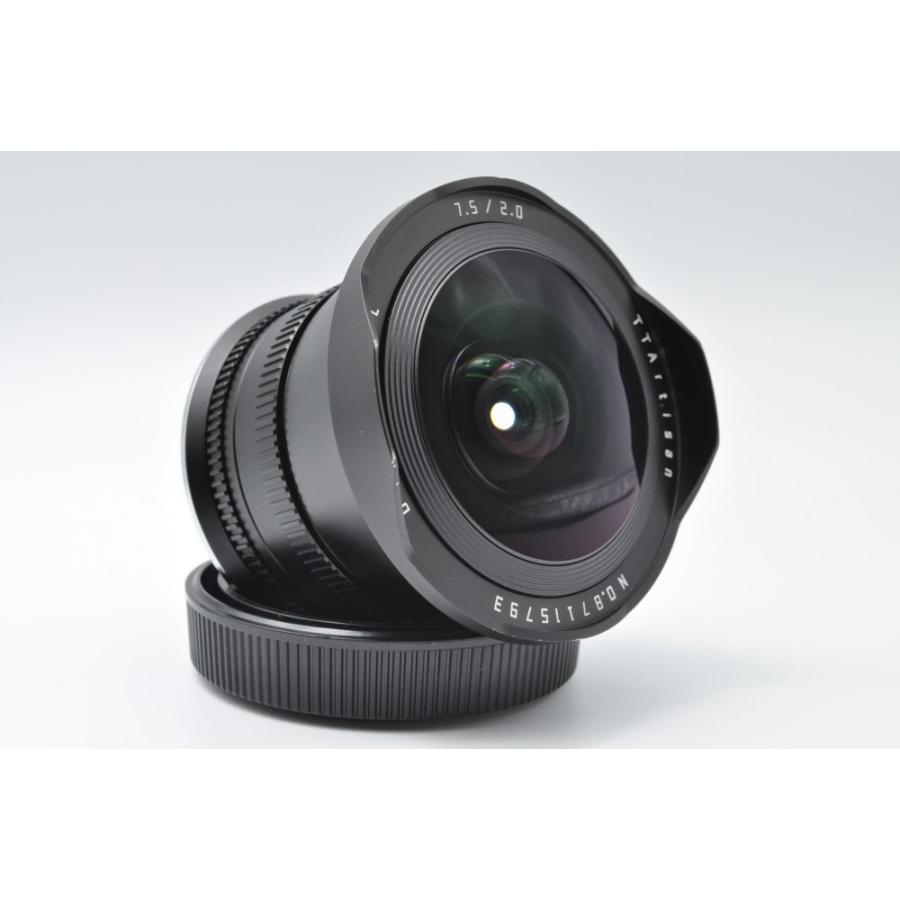 TTArtisan 7.5mm f/2 C Fisheye RFマウント EOS-R APS-C