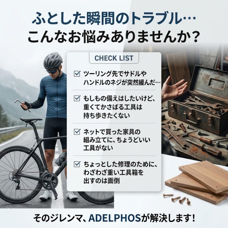 六角レンチ 自転車 マルチツール 16in1 工具セット アーレンキー