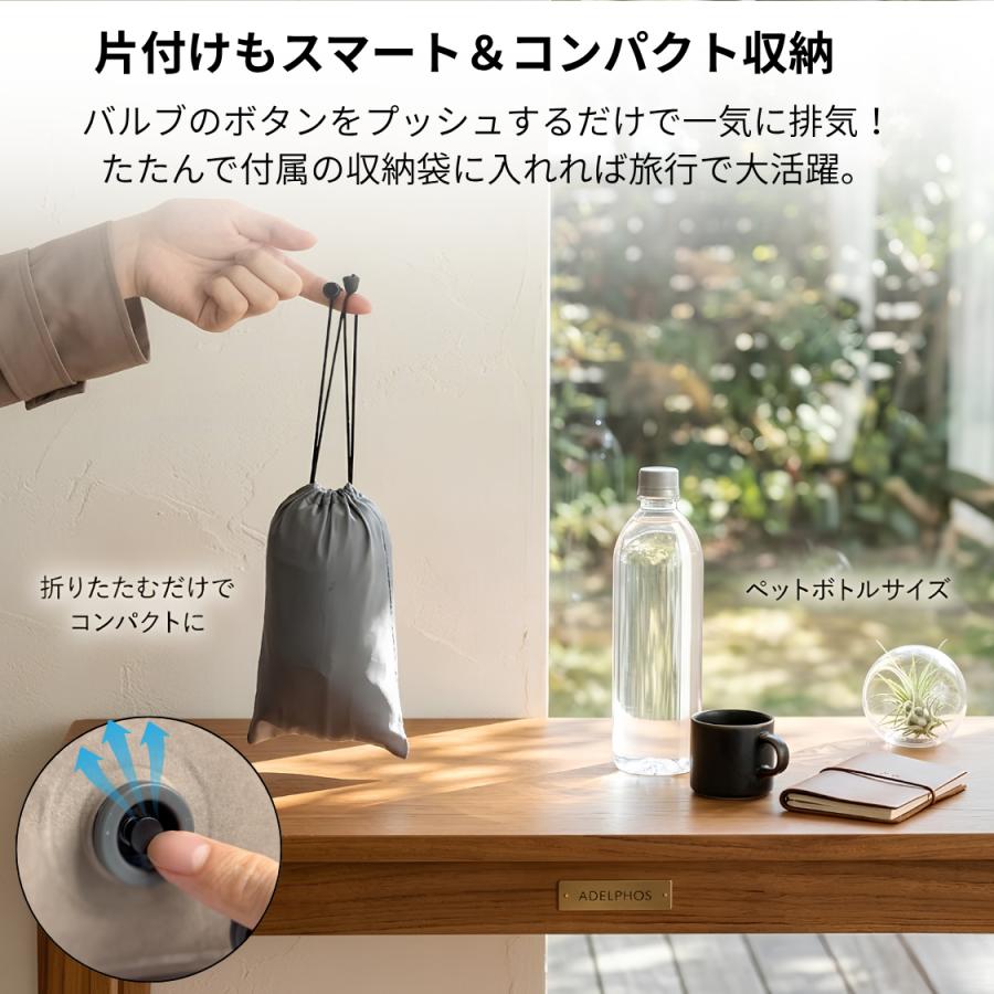 腰クッション 携帯 ランバーサポート エアー コンパクト 持ち運び