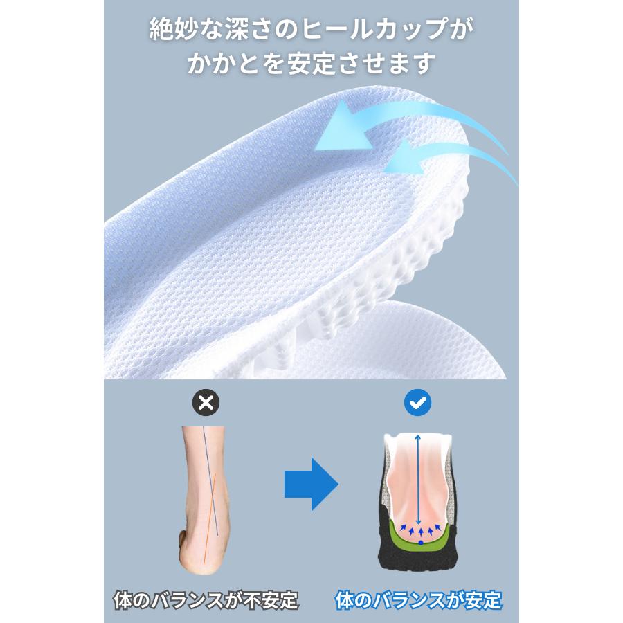 【2点以上で20%OFFクーポン有_理学療法士監修】 インソール 衝撃吸収 アーチサポート 扁平足 土踏まず 中敷き レディース メンズ 立ち仕事 スニーカー ARCH-SP |  | 07