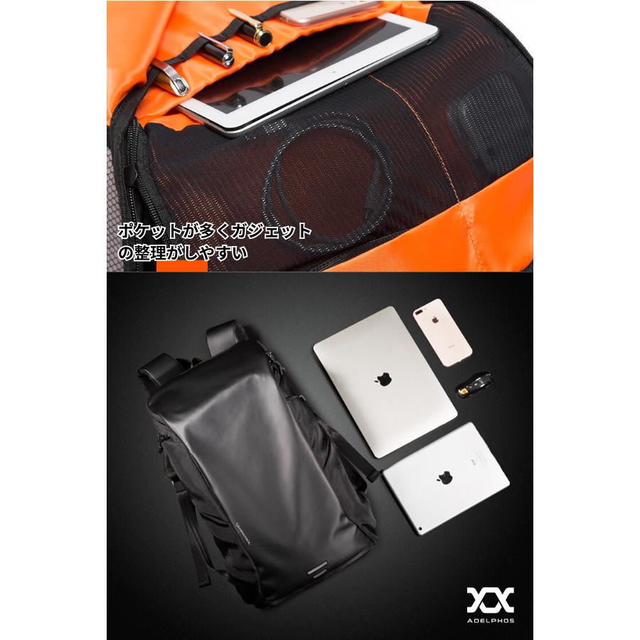 新品　メンズ　黒　メッシュ　リュック　通学　通勤　ノートパソコン　収納　大容量 楽天市場】男女兼用 リュックサック 2層大容量構造 多機能