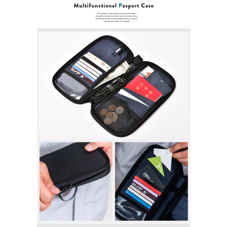 ABOUND 書類ケース＆ネームタグ＆パスポートケース ABOUND 書類ケース