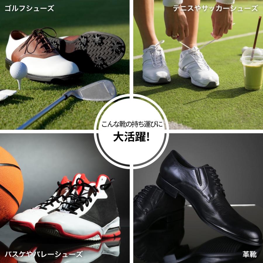 シューズケース ゴルフ シューズバッグ サッカー スポーツ 野球 バスケ バスケット バスケシューズ 卓球 テニス ジム 撥水 メッシュ メンズ レディース SHOES1 |  | 05