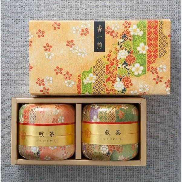 お茶 お返し 御礼 内祝 知覧茶 日本茶 煎茶 贈答品 なつめ缶 御中元 プレゼント|storekatanosaka|02
