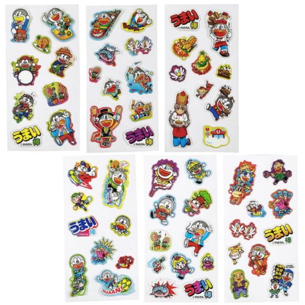 シール ステッカー うまい棒 やおきん ぷっくりミニシール うまえもん