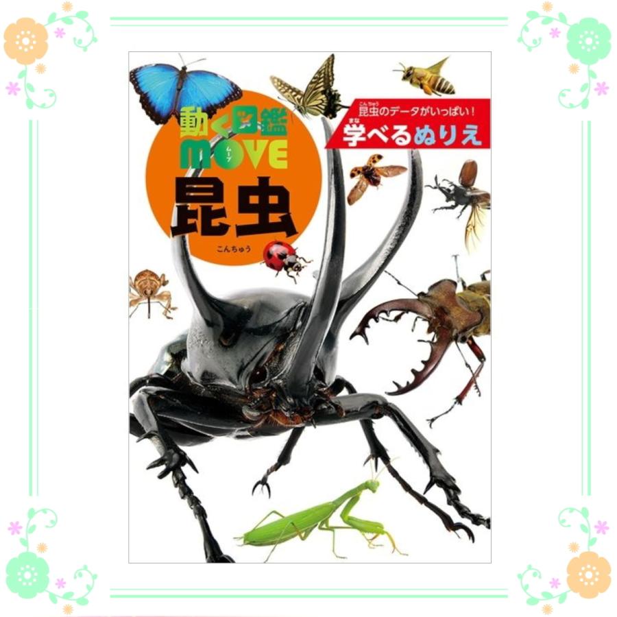 ぬりえ 学べるぬりえ 動く図鑑move 昆虫 B5サイズ トーヨー カタヤマ店 通販 Yahoo ショッピング