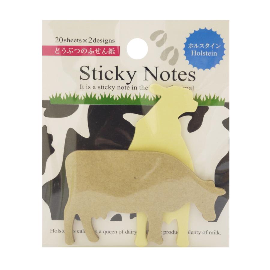 付箋 どうぶつのふせん紙 うし ホルスタイン Holstein u カタヤマ店 通販 Yahoo ショッピング