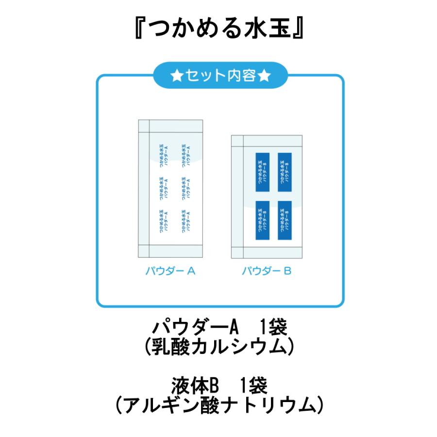 ルミカ おうちでできる実験キット つかめる水玉 難易度:★★☆ 単品 自由 研究 科学 化学 好奇心 探求心 プチ研究 ふしぎな おうちで 実験 キット｜storekatayama｜02